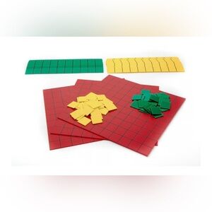 Large Base Ten Area Pieces The Math Learning Center Plastic homeschool teacher